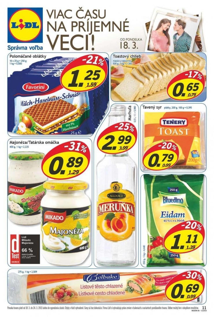 leták Lidl - luxus pre všetkých strana 11 leták Lidl - luxus pre všetkých strana 11