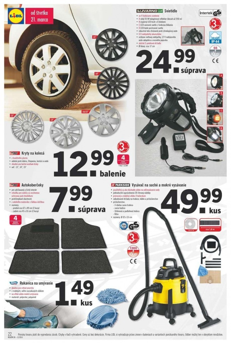 leták Lidl - luxus pre všetkých strana 22 leták Lidl - luxus pre všetkých strana 22