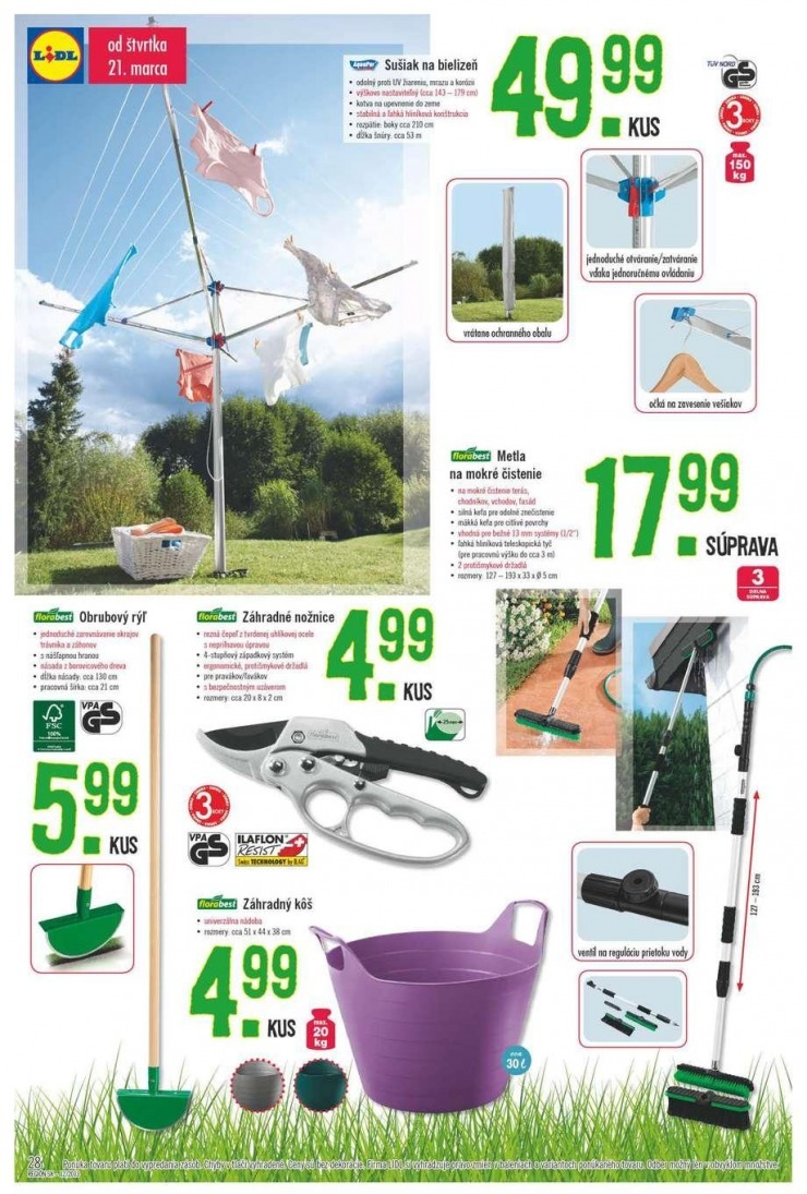 leták Lidl - luxus pre všetkých strana 28 leták Lidl - luxus pre všetkých strana 28