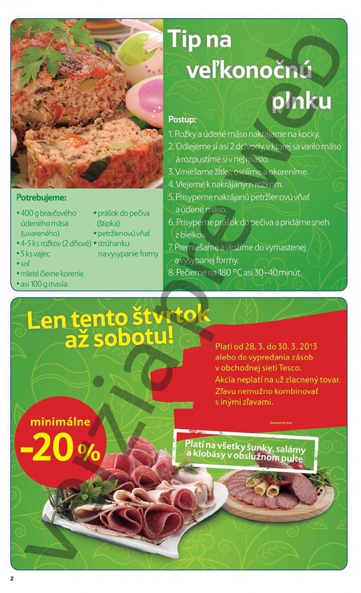leták leták Tesco - Bratislava strana 2