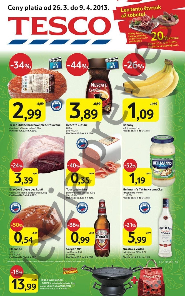 leták akciový leták Tesco - Trnava strana 1 leták akciový leták Tesco - Trnava strana 1