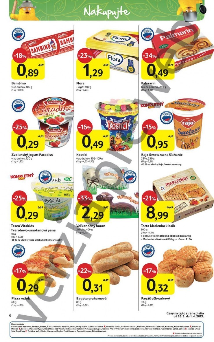 leták akciový leták Tesco - Trnava strana 6 leták akciový leták Tesco - Trnava strana 6
