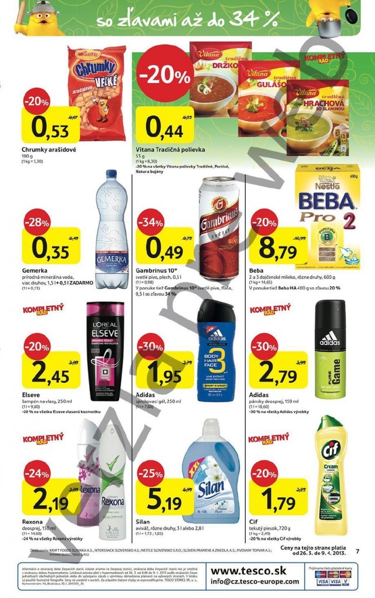 leták akciový leták Tesco - Trnava strana 7 leták akciový leták Tesco - Trnava strana 7