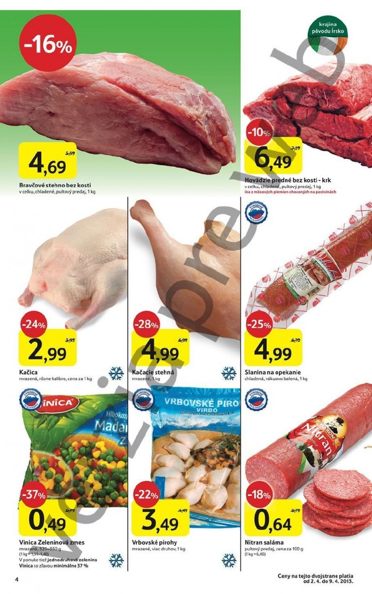leták leták potraviny Tesco strana 4 leták leták potraviny Tesco strana 4