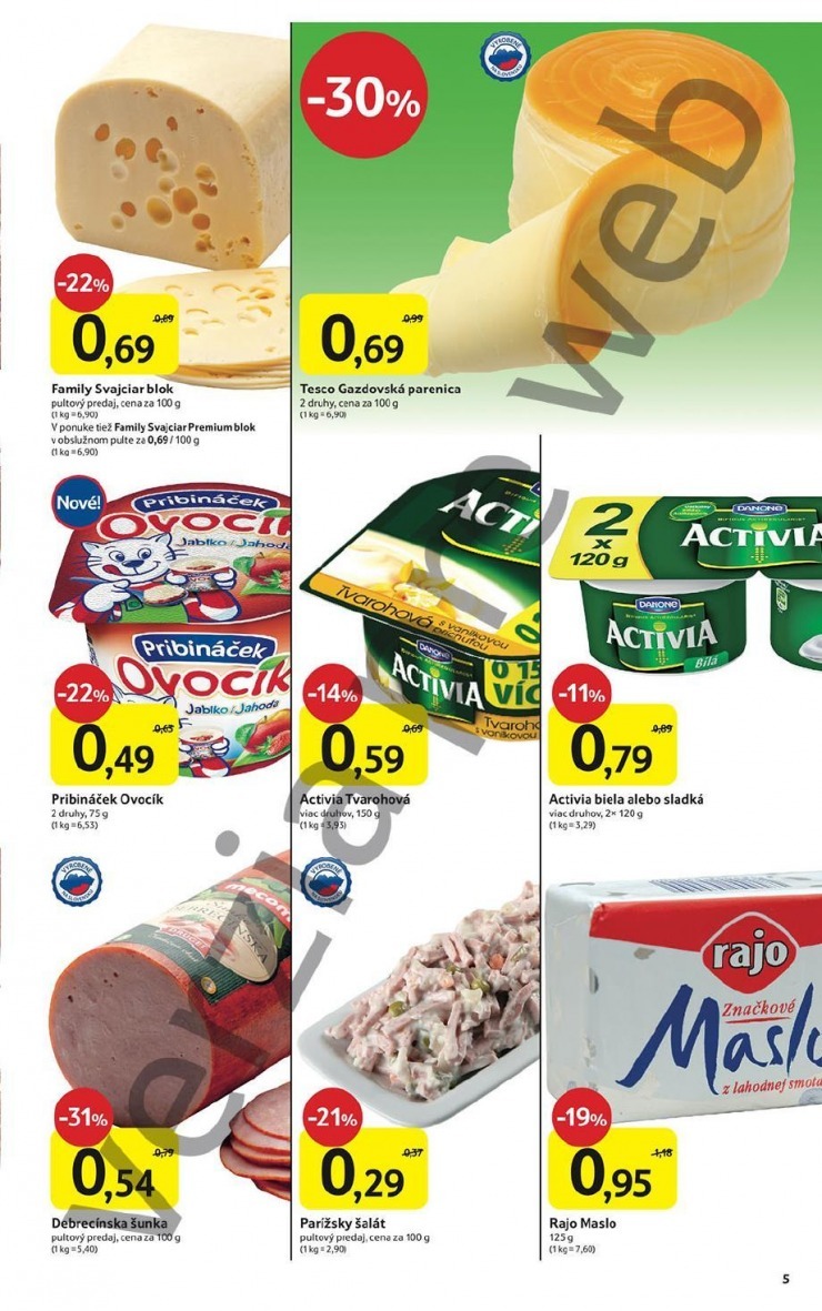 leták leták potraviny Tesco strana 5 leták leták potraviny Tesco strana 5