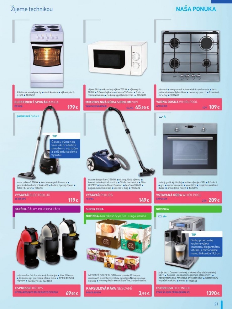 letk NAY Elektrodom mimoriadn ponuka strana 21