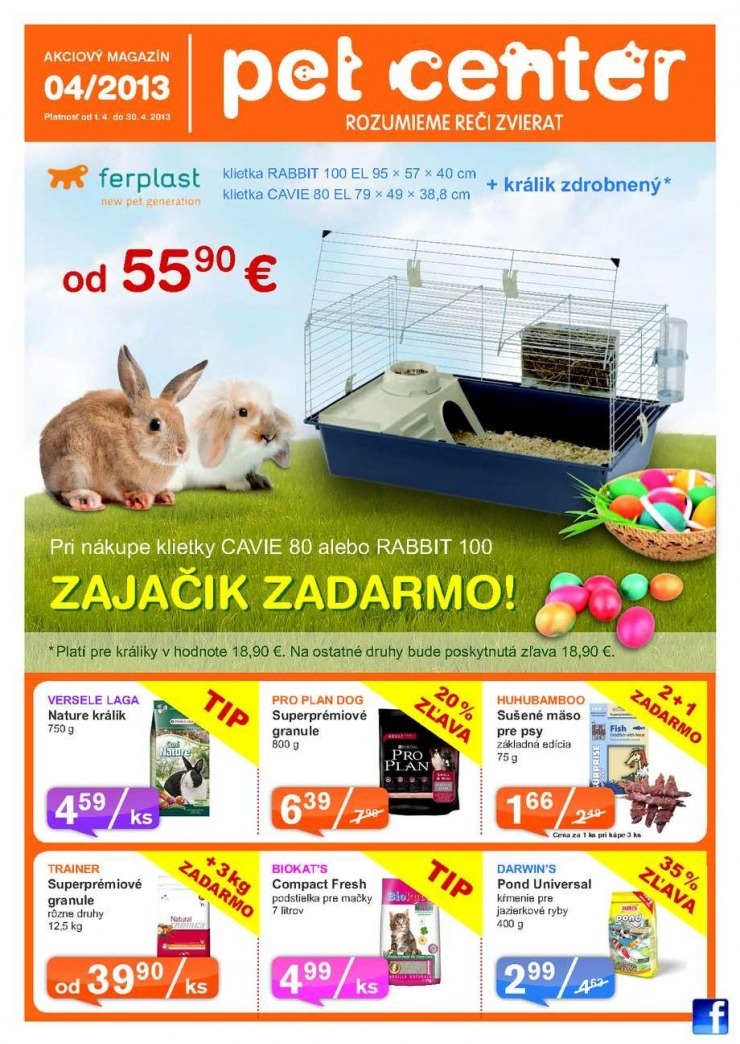 letk pecilna ponuka Pet Center strana 1