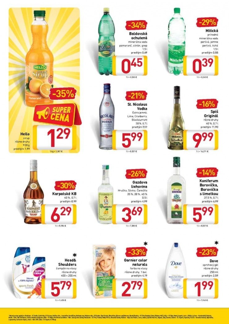 leták Billa akciový leták strana 12 leták Billa akciový leták strana 12