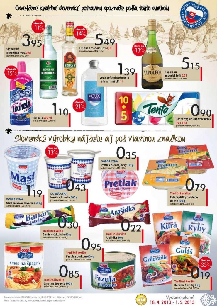 leták akciový leták COOP Jednota strana 5 leták akciový leták COOP Jednota strana 5