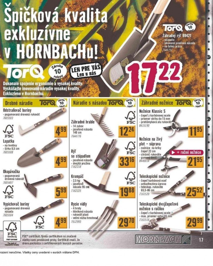 letk aktulny katalg HORNBACH strana 17