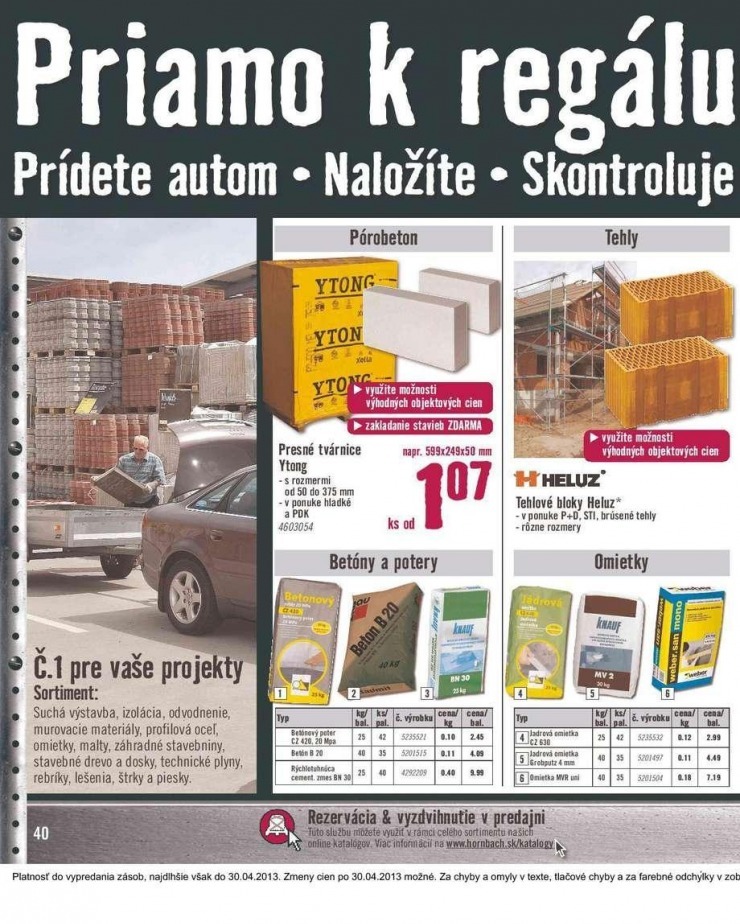 letk aktulny katalg HORNBACH strana 40