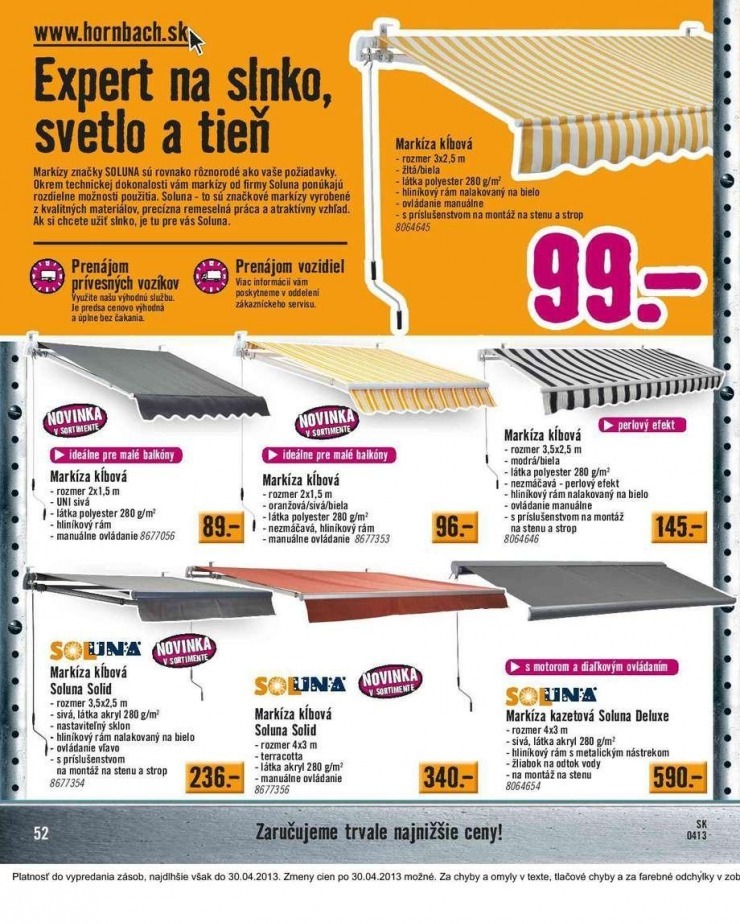 letk aktulny katalg HORNBACH strana 52