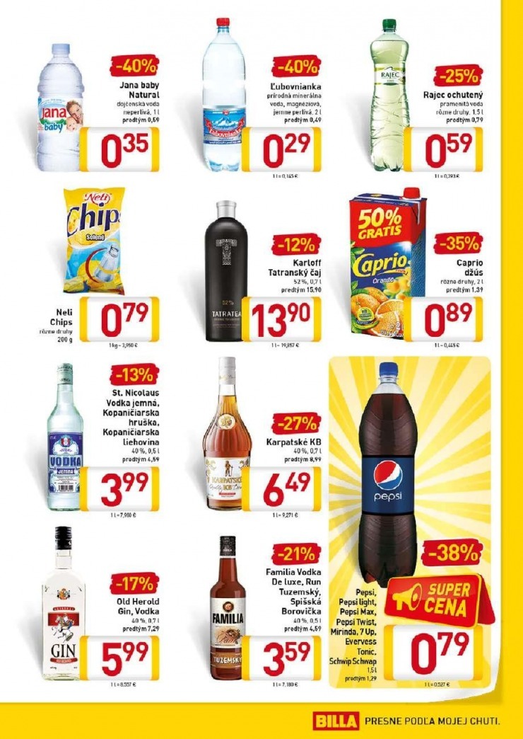 leták aktuálna ponuka Billa strana 11 leták aktuálna ponuka Billa strana 11