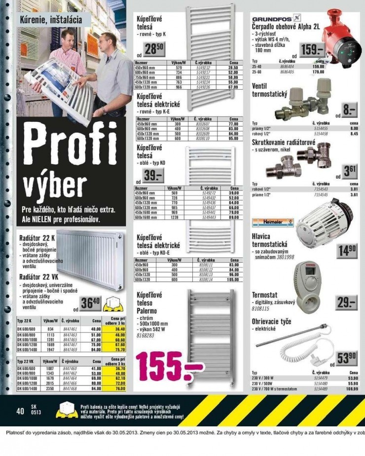 letk HORNBACH akciov letk strana 40