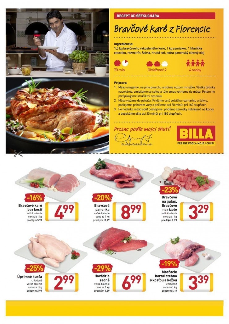 leták akčný leták Billa strana 2 leták akčný leták Billa strana 2