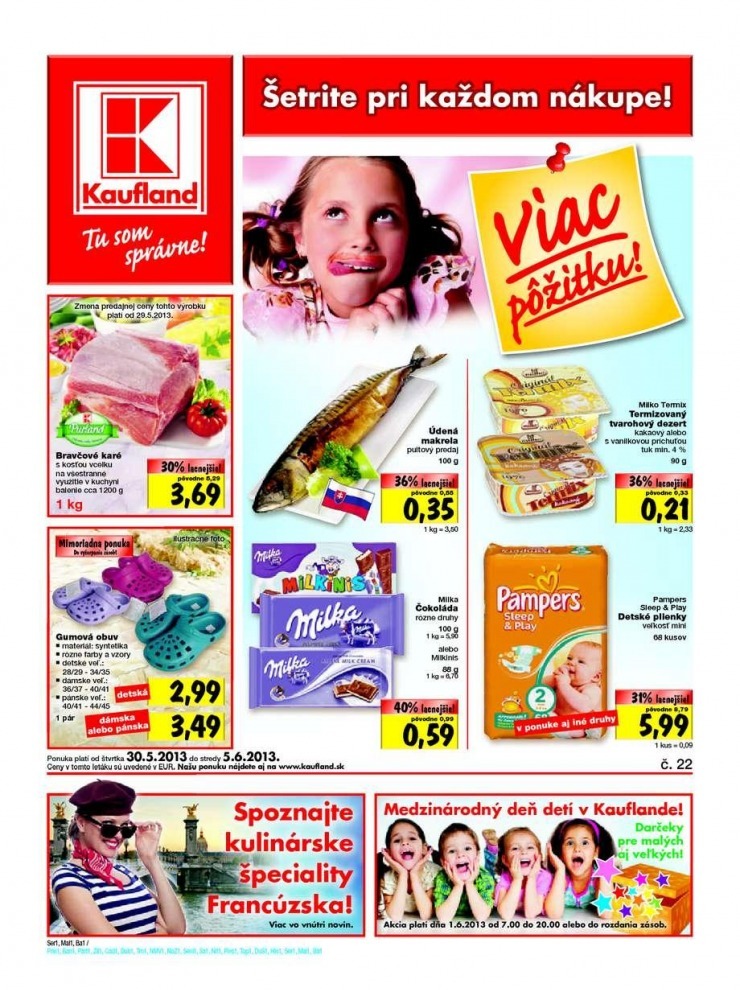 leták akciový leták Kaufland strana 1 leták akciový leták Kaufland strana 1