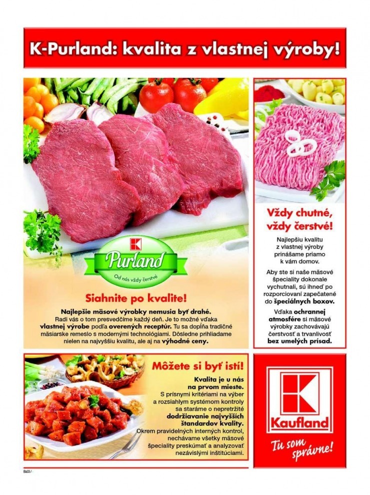 leták akciový leták Kaufland strana 33 leták akciový leták Kaufland strana 33