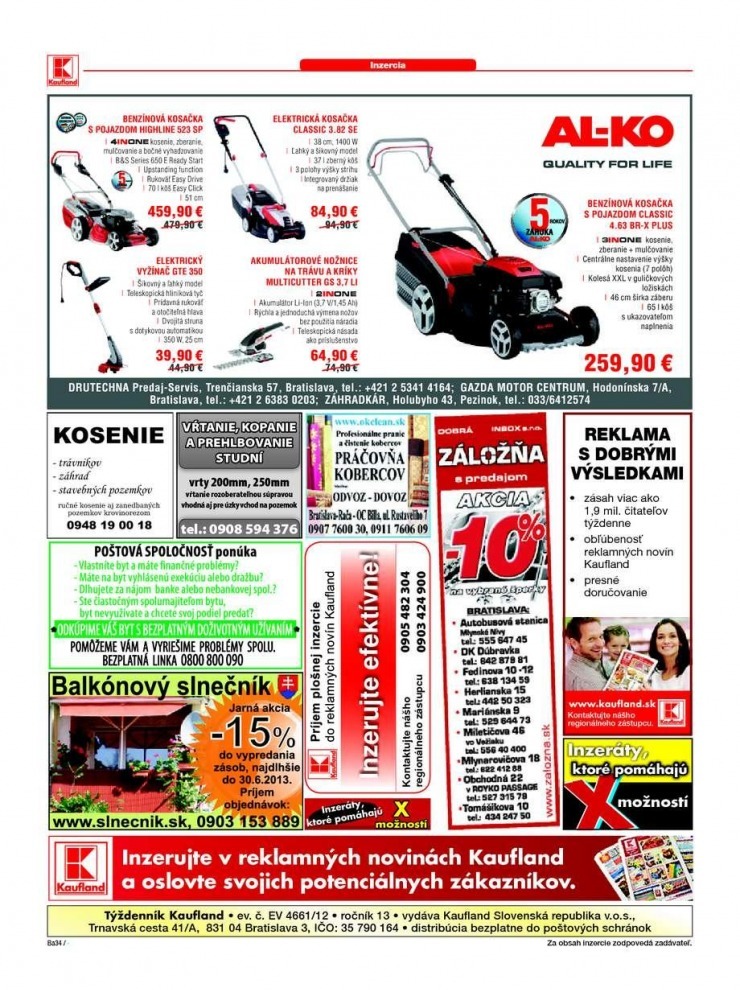 leták akciový leták Kaufland strana 34 leták akciový leták Kaufland strana 34