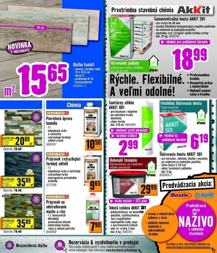 letk HORNBACH letk - podlahy strana 15