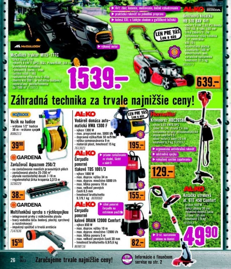 letk HORNBACH letk - podlahy strana 26