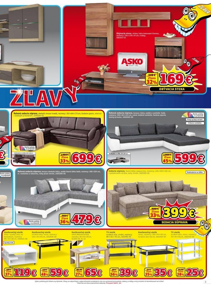 leták ASKO - bláznivé zľavy strana 3 leták ASKO - bláznivé zľavy strana 3