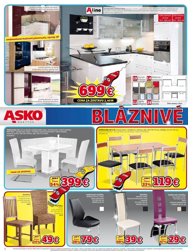 leták ASKO - bláznivé zľavy strana 6 leták ASKO - bláznivé zľavy strana 6