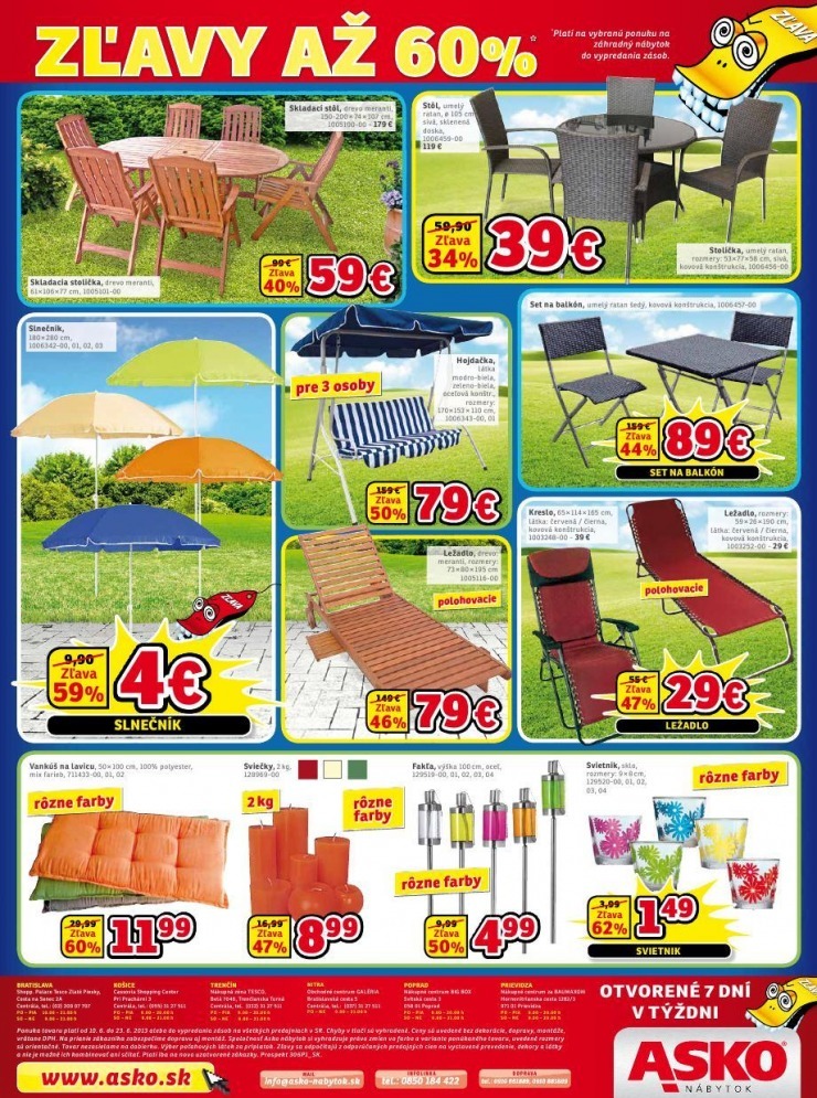 leták ASKO - bláznivé zľavy strana 8 leták ASKO - bláznivé zľavy strana 8