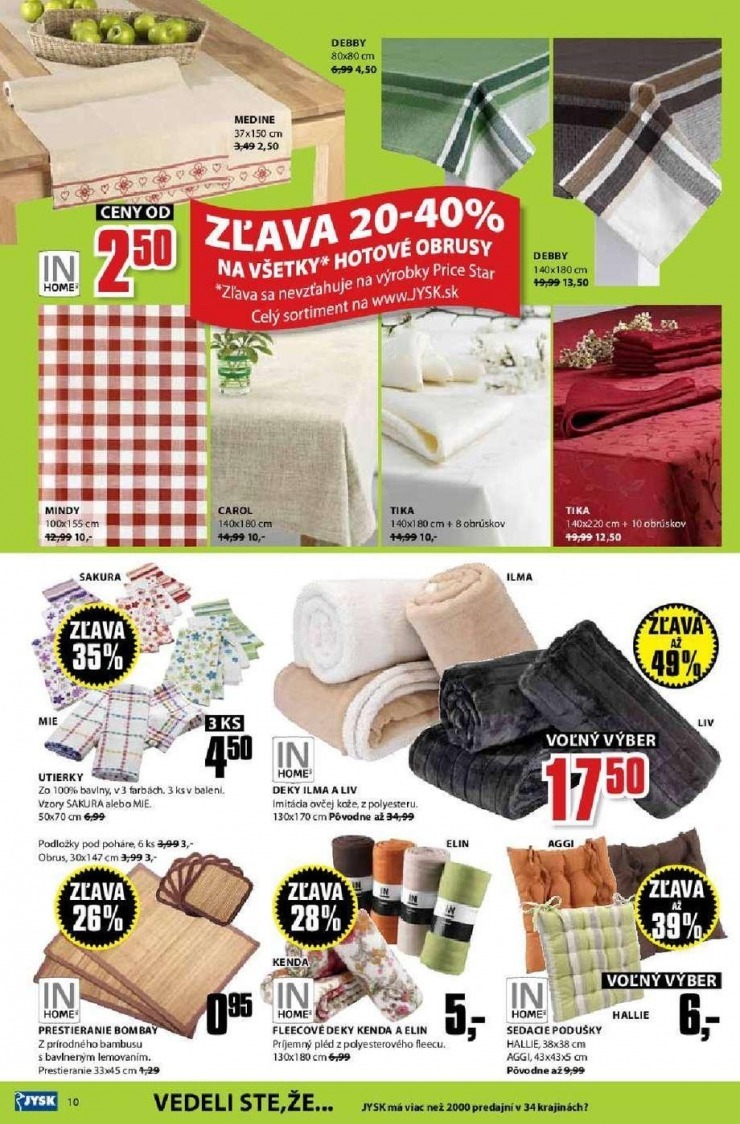 leták Jysk - víkend zahradného nábytku strana 10 leták Jysk - víkend zahradného nábytku strana 10