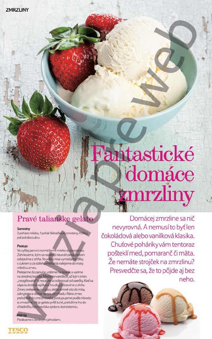 leták Tesco - katalóg leto strana 32 leták Tesco - katalóg leto strana 32