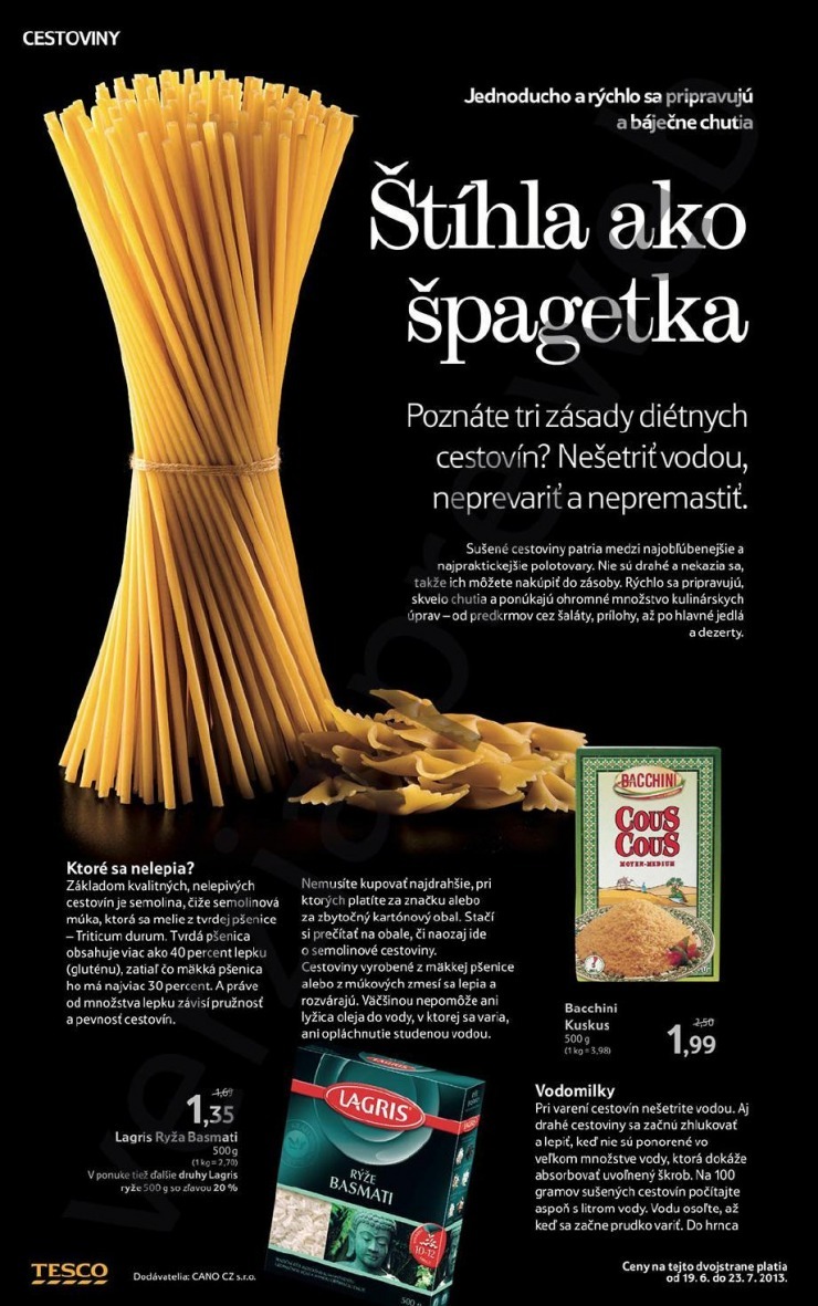 leták Tesco - katalóg leto strana 42 leták Tesco - katalóg leto strana 42