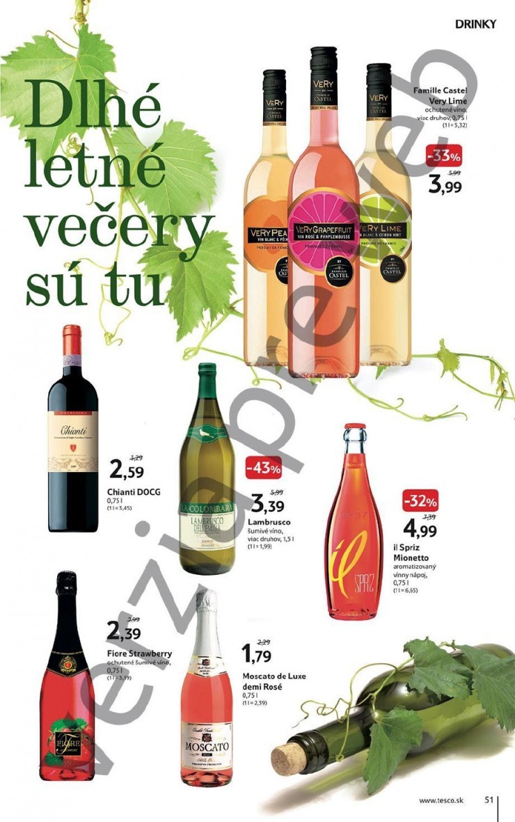 leták Tesco - katalóg leto strana 51 leták Tesco - katalóg leto strana 51