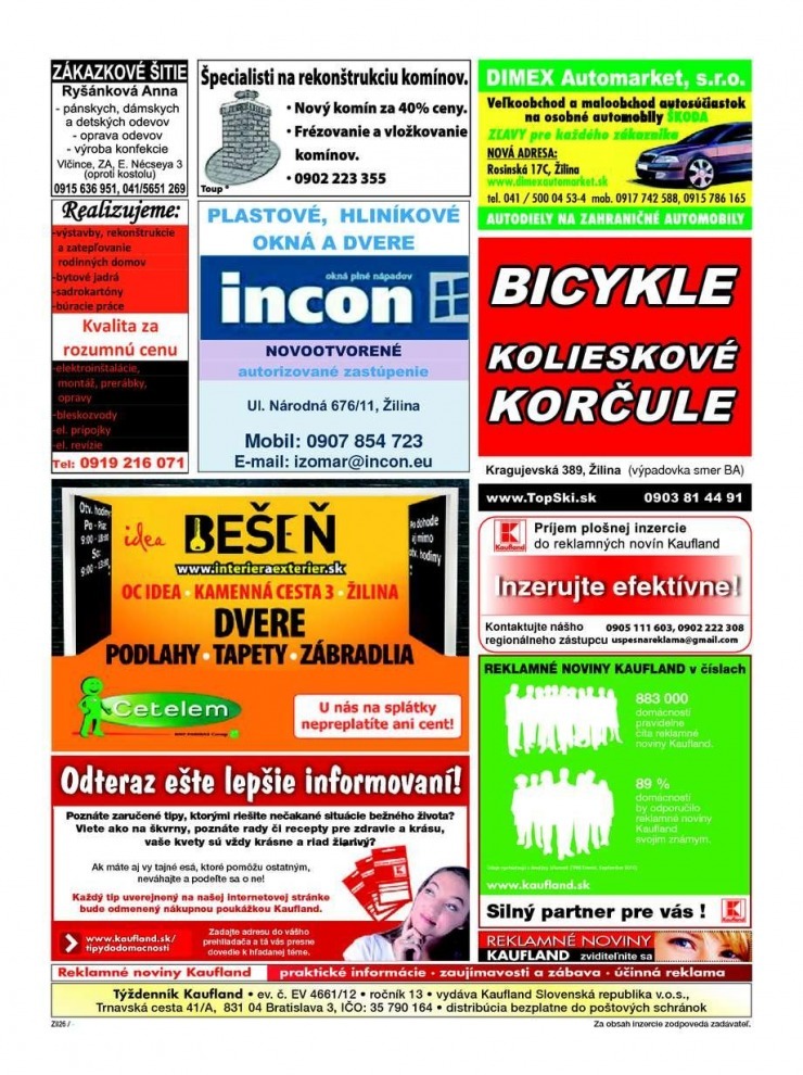 leták Kaufland extra leták - Žilina strana 26 leták Kaufland extra leták - Žilina strana 26