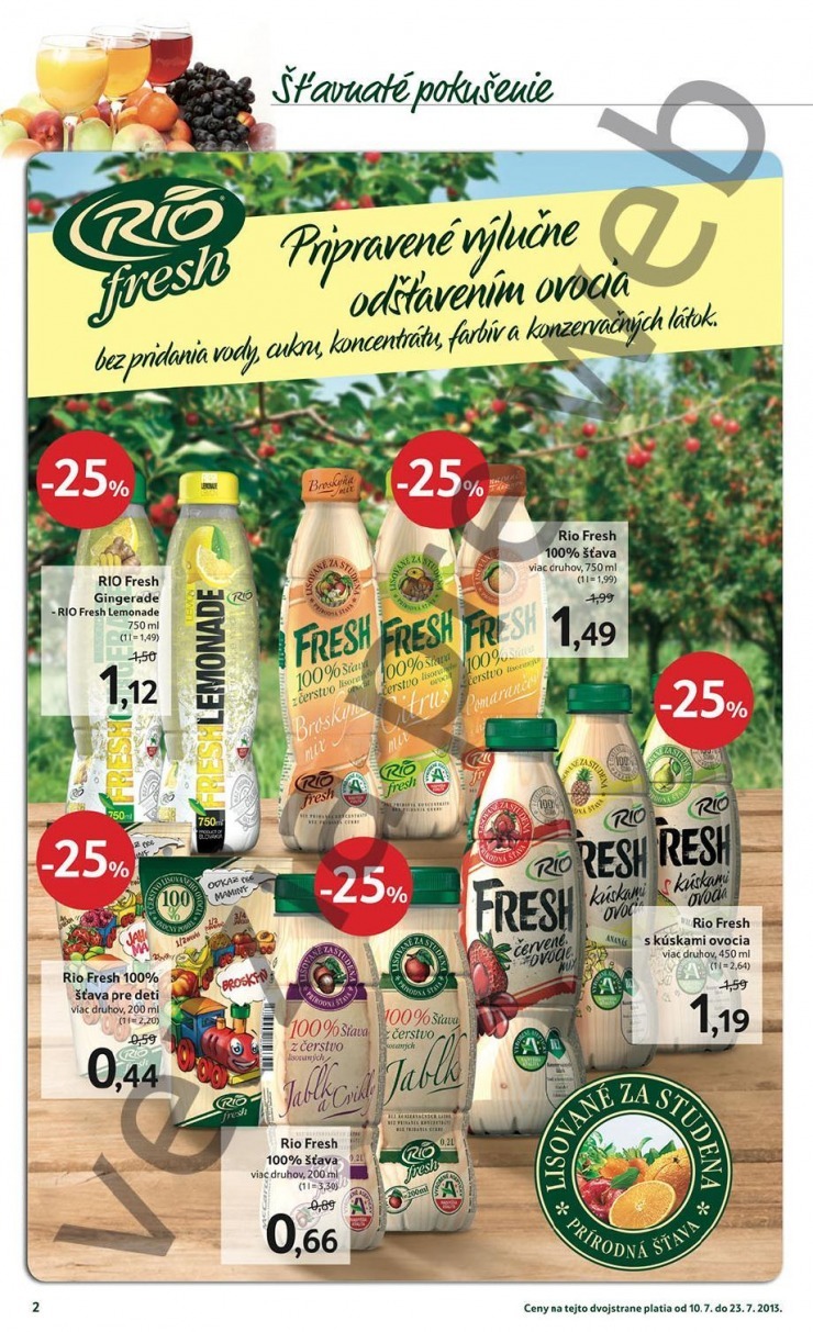 leták Tesco špeciálny leták strana 2 leták Tesco špeciálny leták strana 2