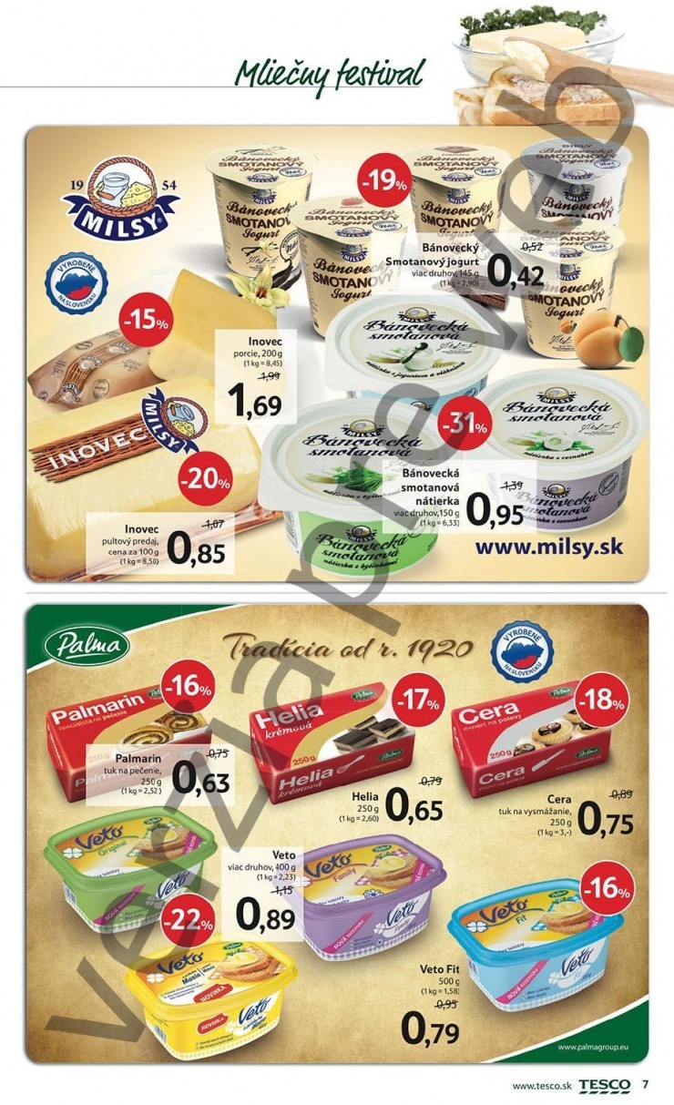 leták Tesco špeciálny leták strana 7 leták Tesco špeciálny leták strana 7