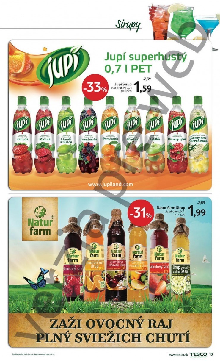 leták Tesco špeciálny leták strana 13 leták Tesco špeciálny leták strana 13
