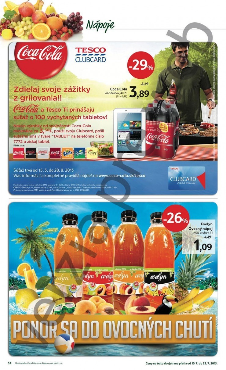 leták Tesco špeciálny leták strana 14 leták Tesco špeciálny leták strana 14