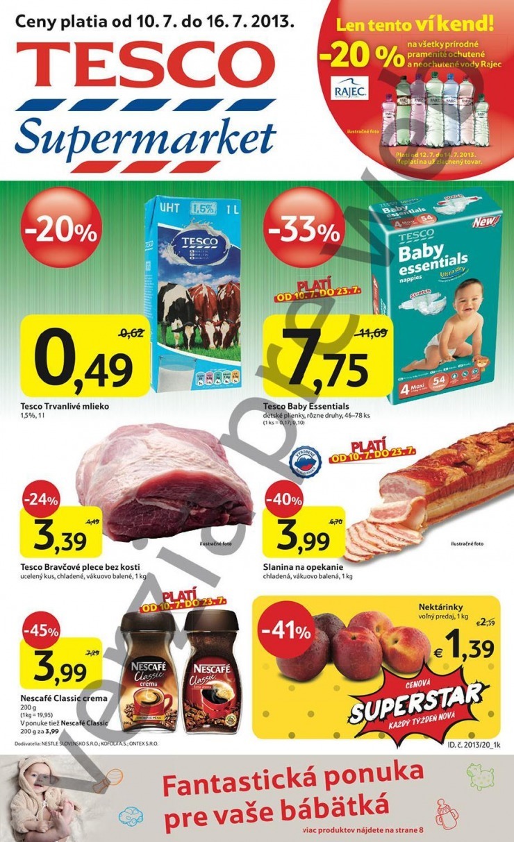 leták exkluzívny leták Tesco strana 1 leták exkluzívny leták Tesco strana 1