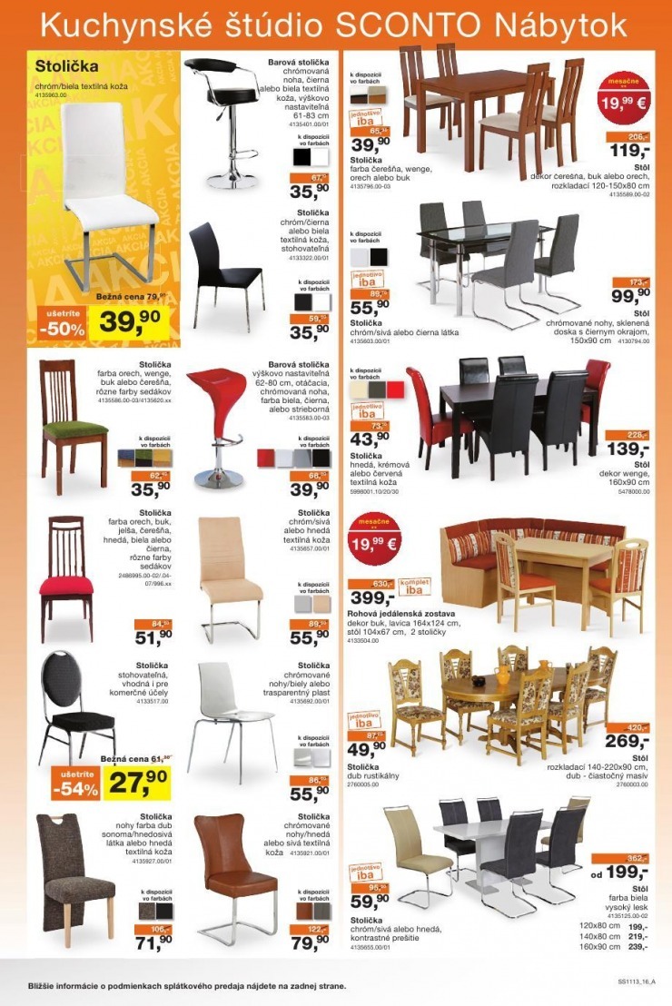 leták akčný leták Sconto strana 16 leták akčný leták Sconto strana 16