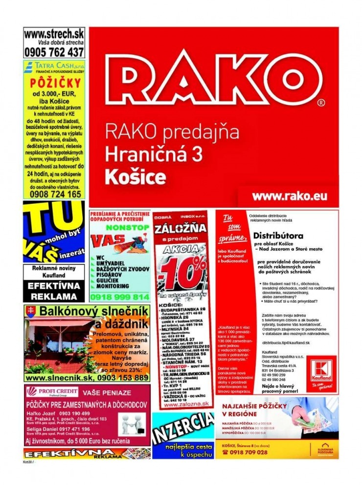 leták Kaufland leták - Košice strana 30