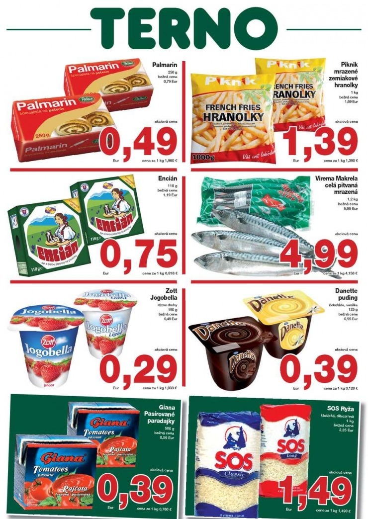 leták TERNO akciová ponuka strana 8 leták TERNO akciová ponuka strana 8