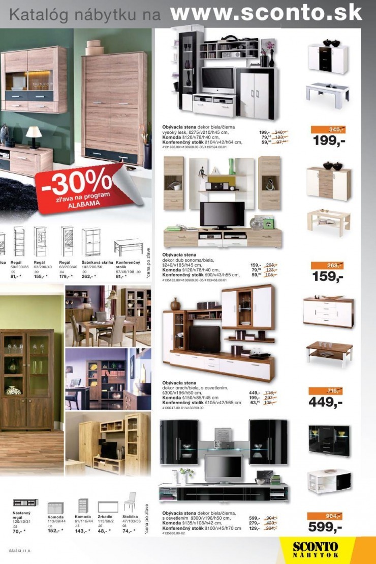 leták Sconto nábytok akčný leták strana 11 leták Sconto nábytok akčný leták strana 11