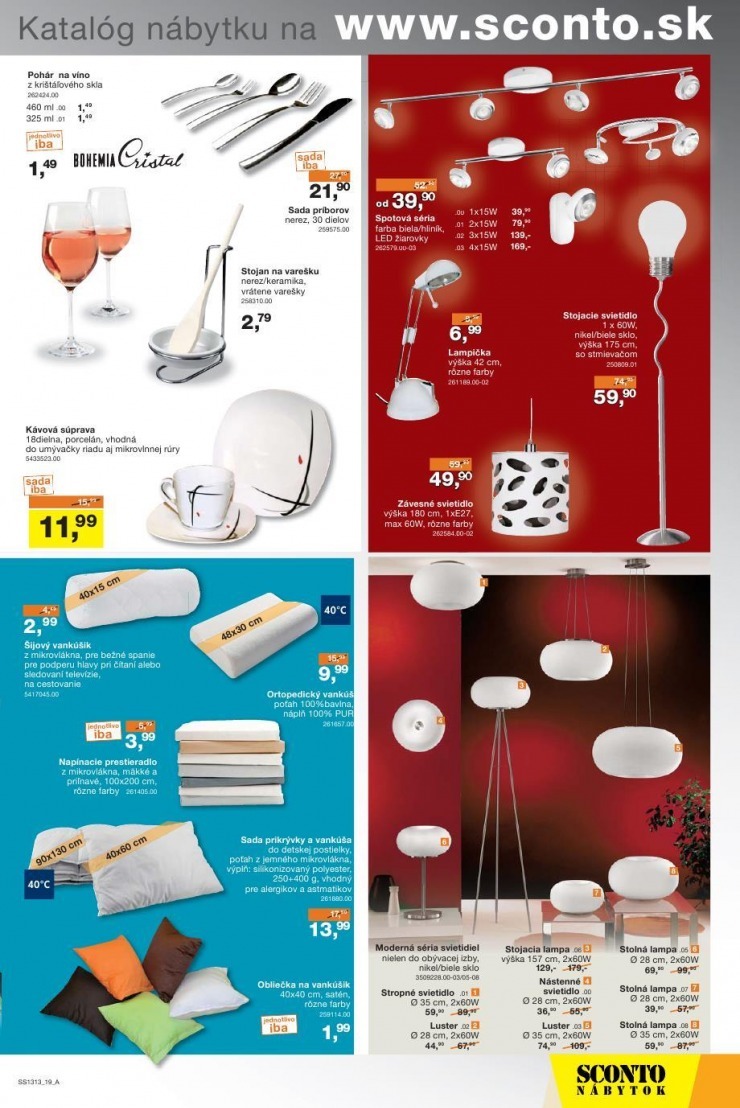 leták Sconto nábytok akčný leták strana 19 leták Sconto nábytok akčný leták strana 19