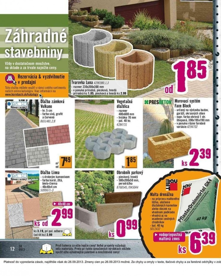 letk HORNBACH aktulny katalog strana 12