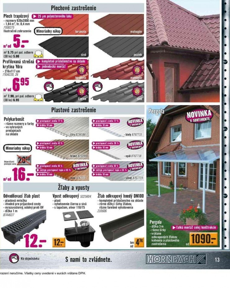 letk HORNBACH aktulny katalog strana 13