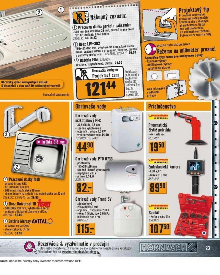 letk HORNBACH aktulny katalog strana 23