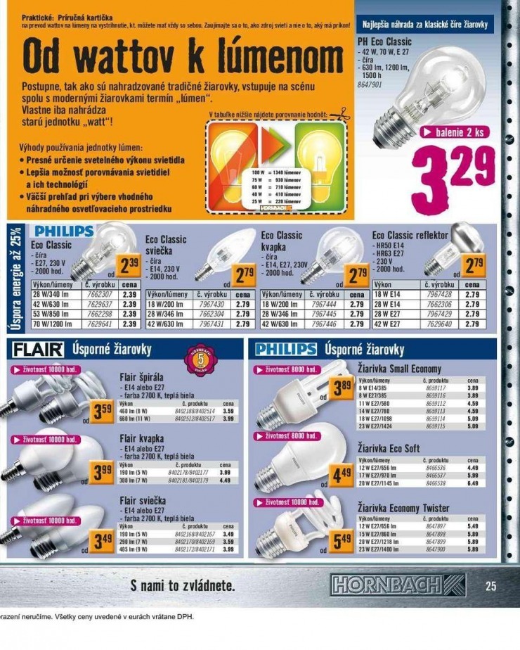 letk HORNBACH aktulny katalog strana 25