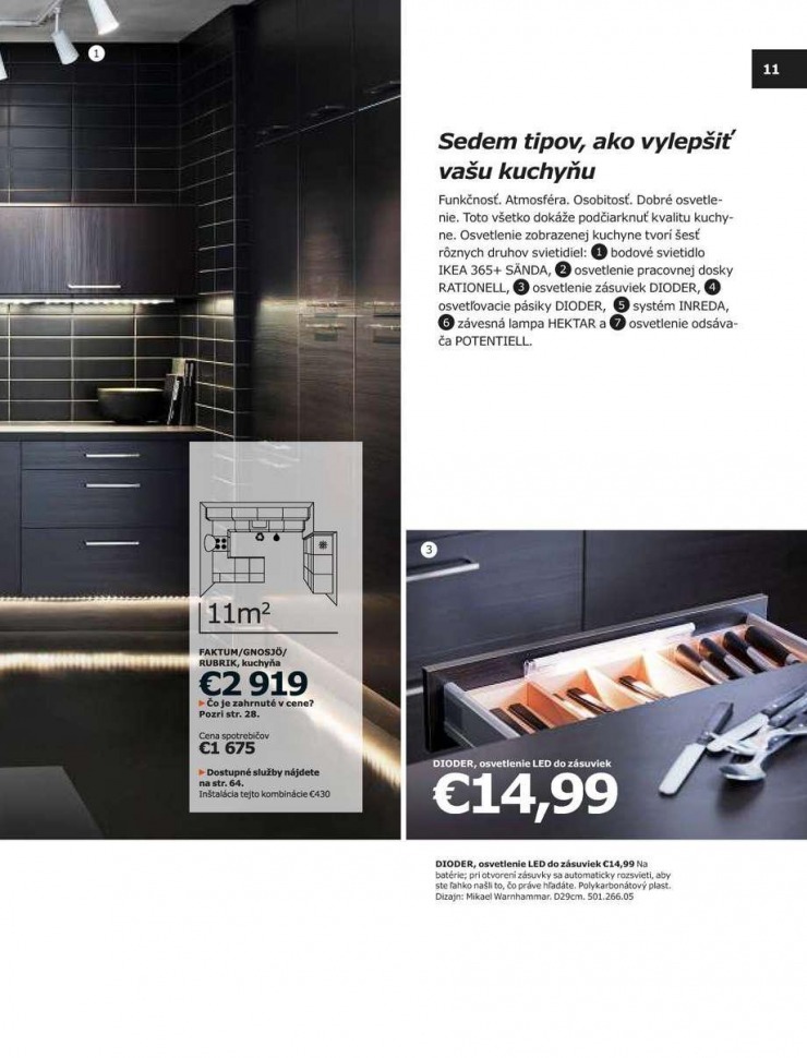 leták katalóg Ikea kuchyne 2014 strana 11