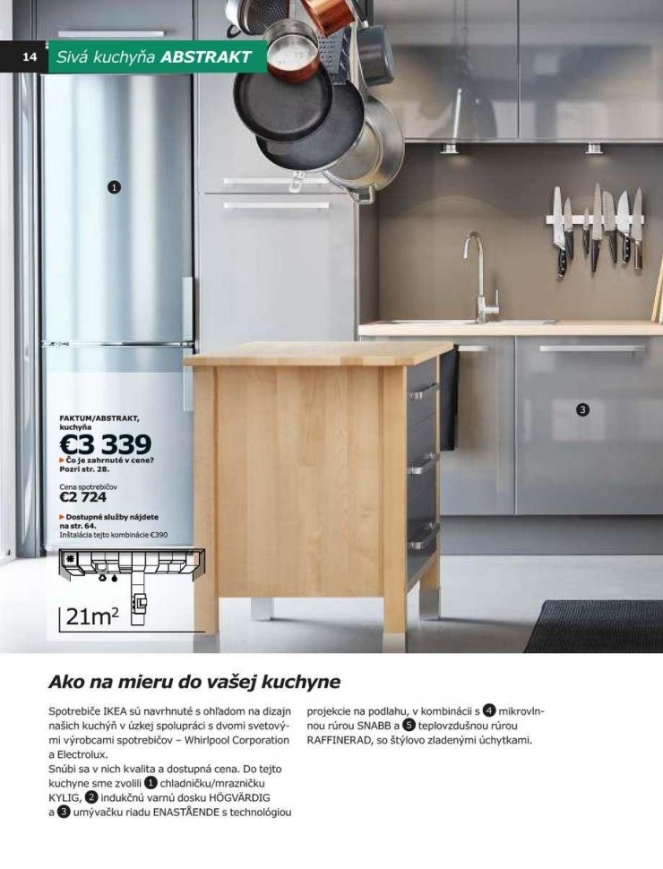 leták katalóg Ikea kuchyne 2014 strana 14