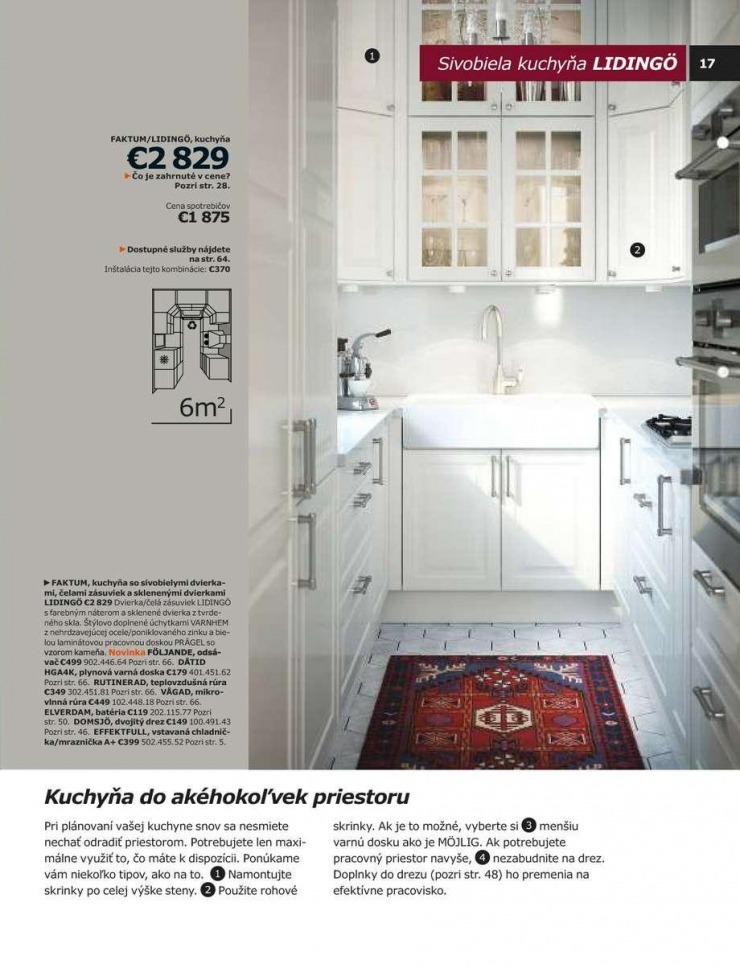 leták katalóg Ikea kuchyne 2014 strana 17