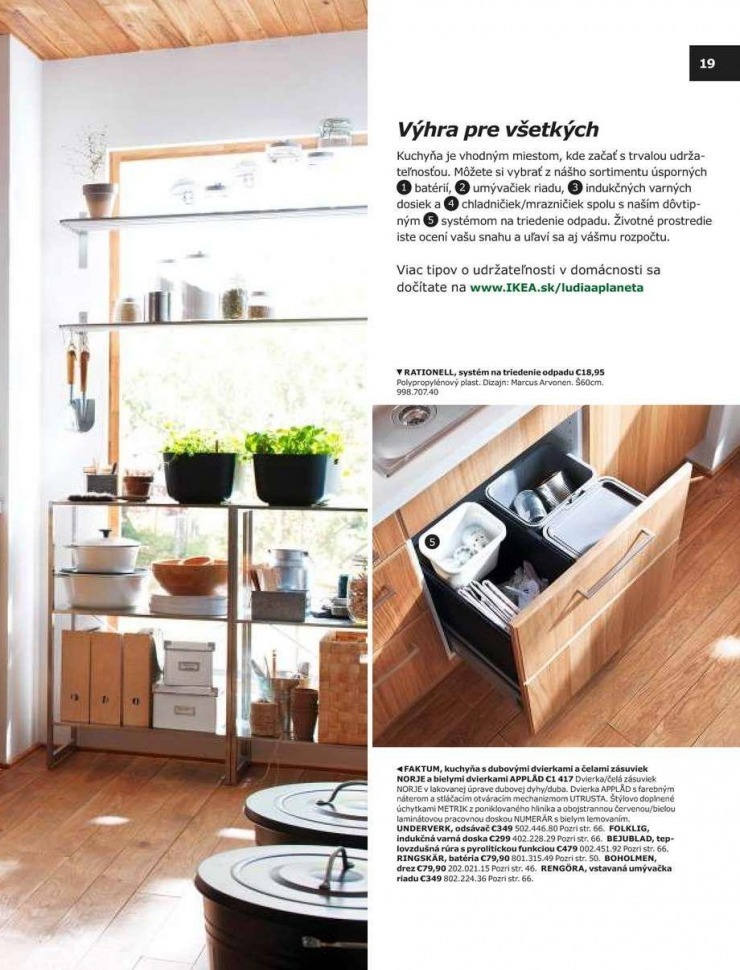 leták katalóg Ikea kuchyne 2014 strana 19